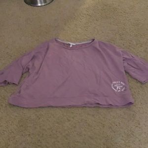 Medium size Victoria’s Secret crop top in purple
